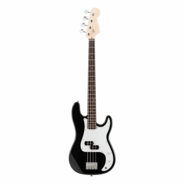 PB4XLBKVP  Bajo electrico 4 cuerdas, color negro, con bolso