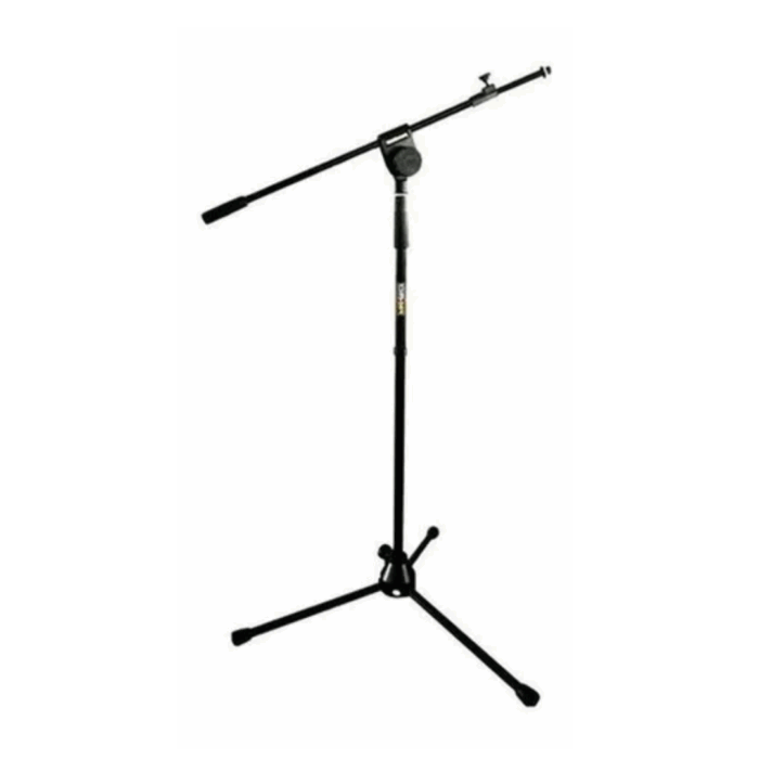 PMB950  Stand con boom para mic, telescopico, base tripode, negro.